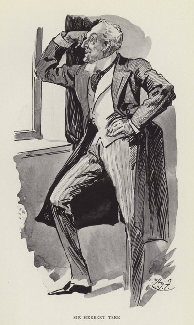 Sir Herbert Tree alkotó: Harry Furniss