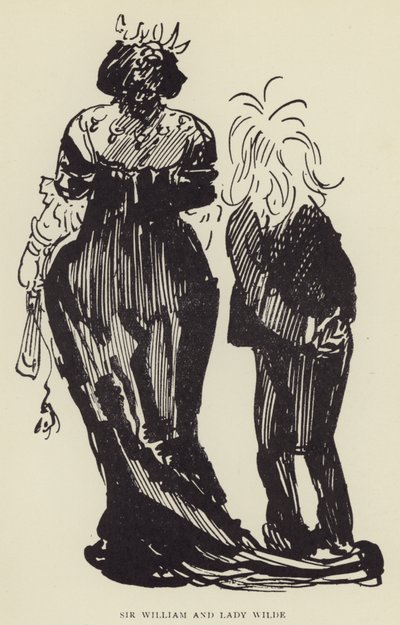 Sir William és Lady Wilde alkotó: Harry Furniss