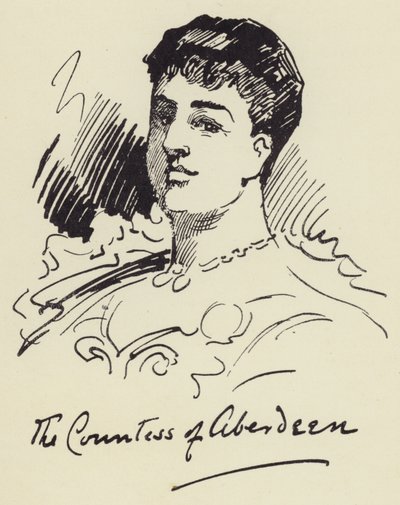 Aberdeen grófnője alkotó: Harry Furniss