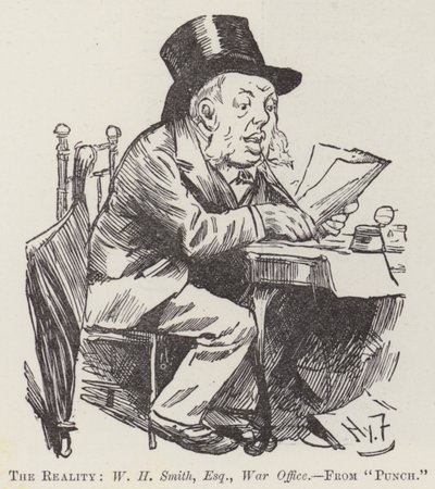 A valóság, W. H. Smith, Esquire, Hadügyminisztérium alkotó: Harry Furniss