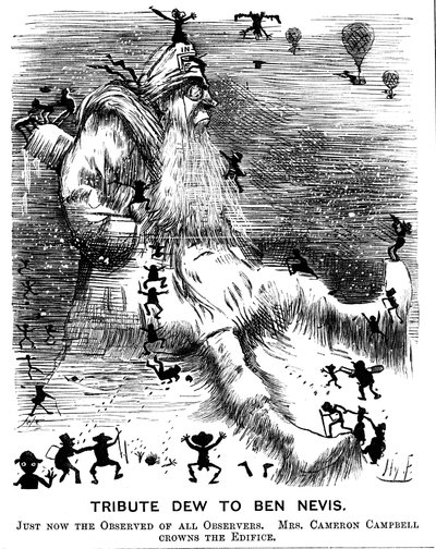 Tribute Dew Ben Nevisnek, 1883 alkotó: Harry Furniss