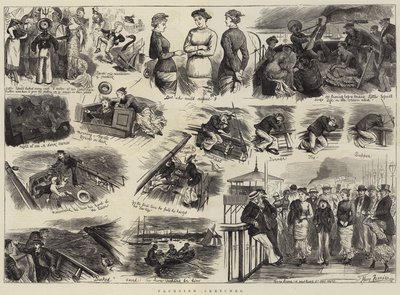 Vitorlás vázlatok alkotó: Harry Furniss