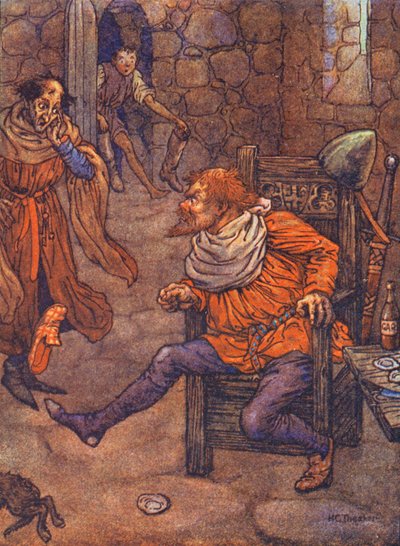 Grey Dolphin, A Legend Of Sheppey (színes litográfia) alkotó: Harry George Theaker
