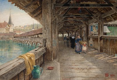 A kápolna hídja, Luzern alkotó: Harry Goodwin