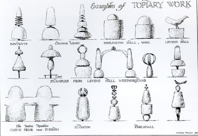 Példák a topiári munkára, 1902 alkotó: Harry Inigo Triggs