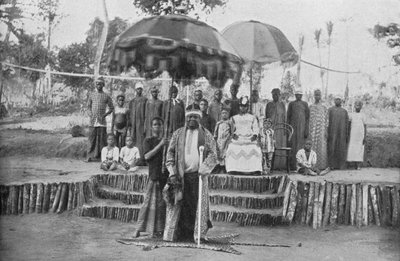 John Boko Cobham, Old Calabar dél-nigériai királya, 1912 alkotó: Harry Johnston