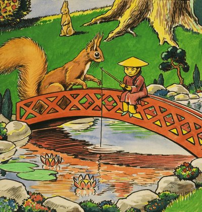 Kis Vörös Mókus alkotó: Harry M. Pettit