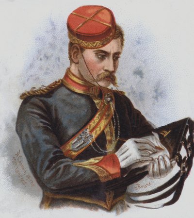 A 12. Lancers kapitánya (chromolitho) alkotó: Harry Payne