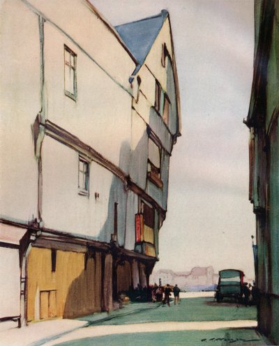 "Régi épület", 1933 alkotó: Harry Tittensor