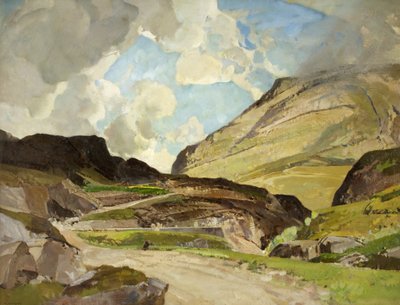 Glencoe hágója (olaj, vászon) alkotó: Harry Watson