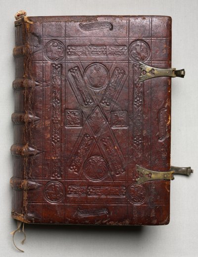 Evangéliumi könyv evangélista portrékkal, c. 1480. alkotó: Hausbuch Master