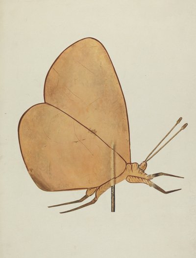Pillangó szélkakas, c. 1938. alkotó: Hazel Hyde