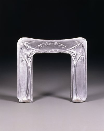 Egy kandalló, 1904 körül (öntöttvas) alkotó: Hector Guimard