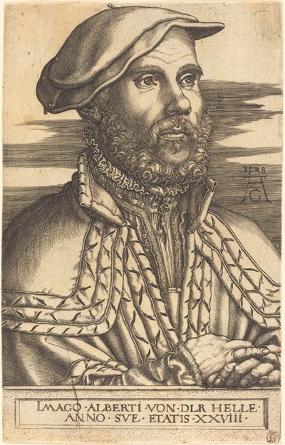 Albert van der Helle alkotó: Heinrich Aldegrever