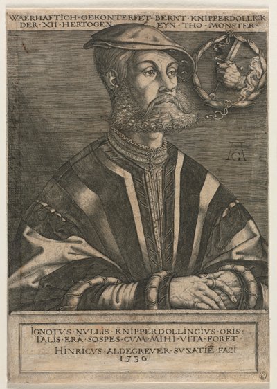 Bernt Knipperdolling, 1536. alkotó: Heinrich Aldegrever