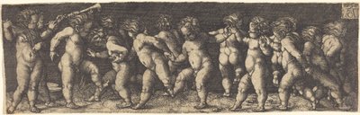 Táncoló gyerekek, 1535. alkotó: Heinrich Aldegrever