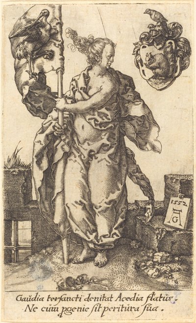 Szorgalom alkotó: Heinrich Aldegrever