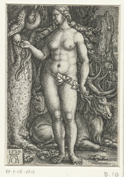 Eva alkotó: Heinrich Aldegrever