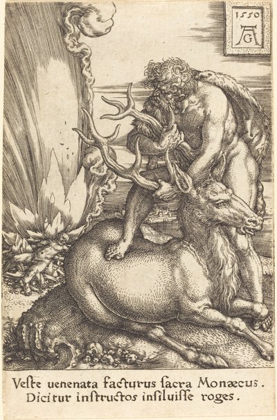 Herkules és a Hind alkotó: Heinrich Aldegrever