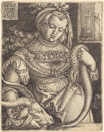 Féktelenség, 1528. alkotó: Heinrich Aldegrever