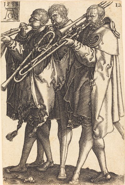 Nagy esküvői táncosok alkotó: Heinrich Aldegrever