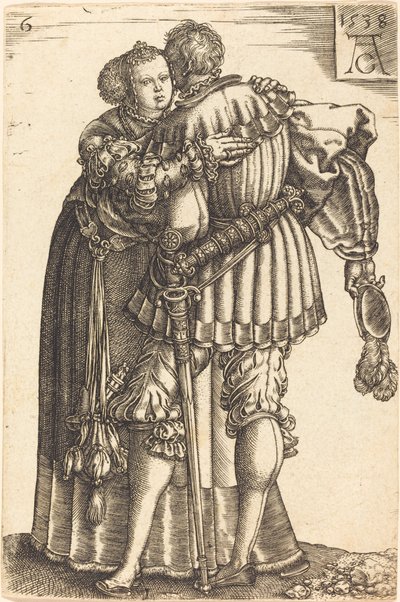 Nagy esküvői táncosok alkotó: Heinrich Aldegrever
