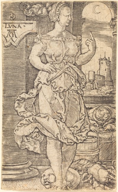 Luna alkotó: Heinrich Aldegrever
