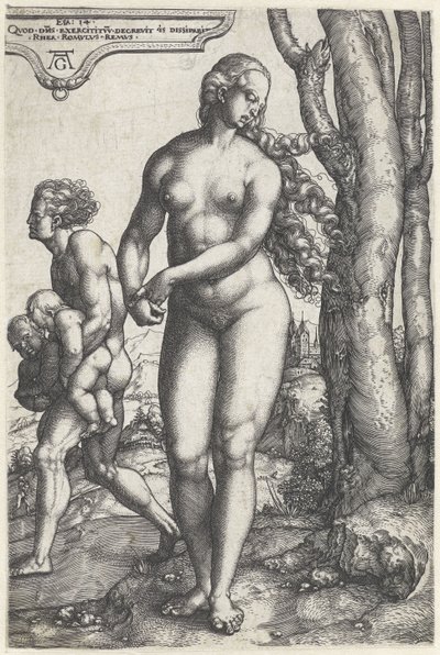 Rhea Silvia alkotó: Heinrich Aldegrever