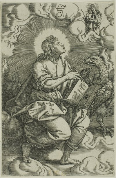 Szent János, A négy evangélistából alkotó: Heinrich Aldegrever