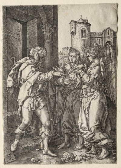 Lót története, 1555. alkotó: Heinrich Aldegrever