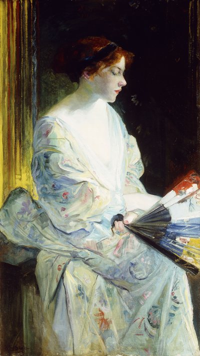 Egy egzotikus hölgy, 1911 alkotó: Heinrich Augustus Schwabe