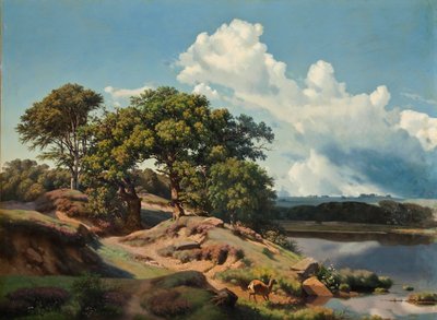 Dán: dán táj. Dán táj. alkotó: Heinrich Buntzen