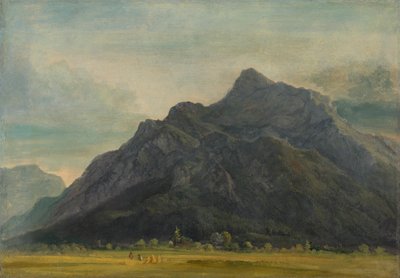 Az Untersberg Salzburg mellett alkotó: Heinrich Burkel
