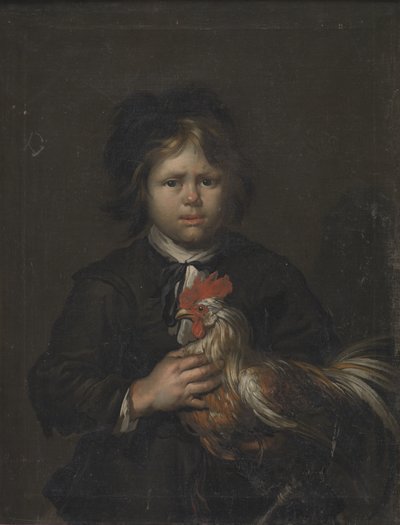Tanyasi fiú kakassal alkotó: Heinrich Dittmers