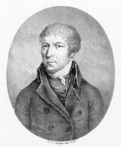 Az ábrázolt személy:  Sterkel Franz Xaver alkotó: Heinrich Eduard Winter