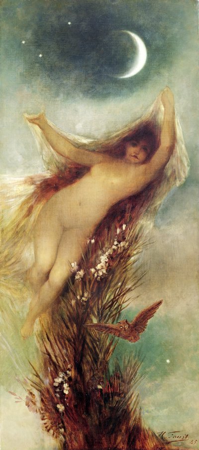 Éjszaka, 1885 alkotó: Heinrich Faust