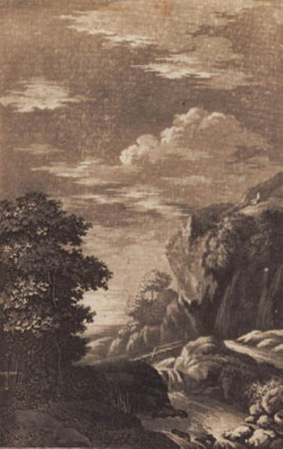 Hegyi táj alkotó: Heinrich Grosch