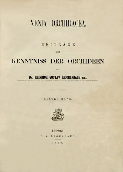 Címlap alkotó: Heinrich Gustav Reichenbach