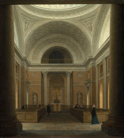 A koppenhágai Christiansborg kastélytemplom alkotó: Heinrich Hansen (Danish