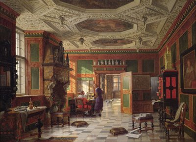 A koppenhágai Rosenberg-palota belseje alkotó: Heinrich Hansen