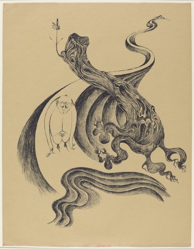 Am Wegende (az út vége) alkotó: Heinrich Hoerle