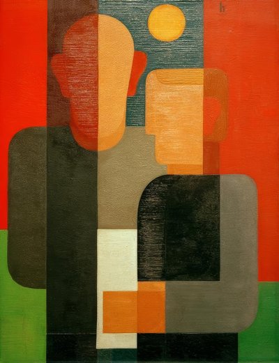 Légy érdemes és én. alkotó: Heinrich Hoerle