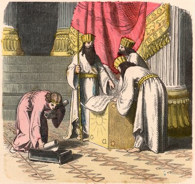 Régi kelet, perzsák: mágus alkotó: Heinrich Leutemann