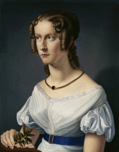 egy lány portréja alkotó: Heinrich Maria von Hess