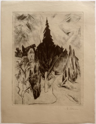 Parkolj le reggel alkotó: Heinrich Nauen