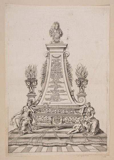 Bolle Luxdorph emlékműve alkotó: Heinrich Otten