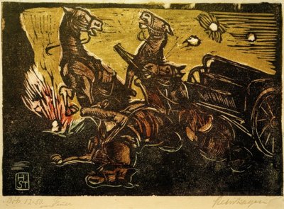 Az ellenséges földön alkotó: Heinrich Steinhagen