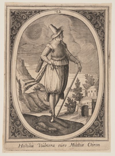 12. tábla a Military Figures (Katonai figurák) című kiadványból alkotó: Heinrich Ulrich