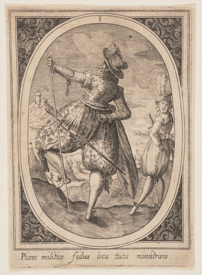 1. tábla a Military Figures (Katonai figurák) című kiadványból alkotó: Heinrich Ulrich