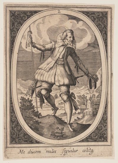 2. tábla a Military Figures (Katonai figurák) című kiadványból alkotó: Heinrich Ulrich